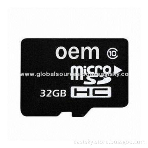 Memory Card, 64MB to 32GB for Choices, Minimum 10 Years Data Retention